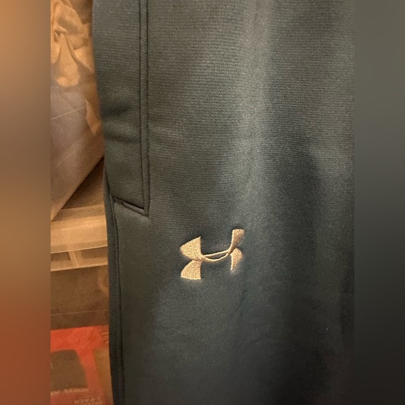 🔥 Under Armour Sweatpants Blue, COLDGEAR , XL. - Picture 3 of 5